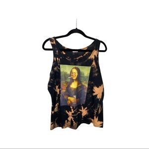 UNISEX LARGE SMOKING MONA TANK